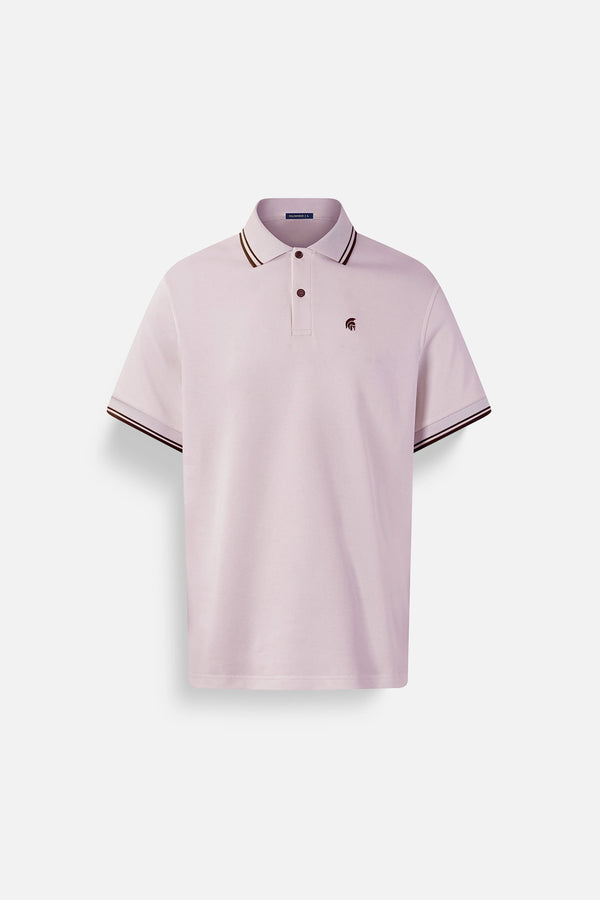 Áo Polo Nam Basic Classic Polomanor Màu Hồng Cotton Interlock Regular Fit
