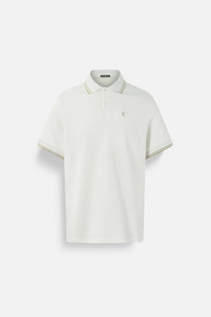 Áo Polo Nam Basic Classic Polomanor Màu Trắng Cotton Interlock Regular Fit
