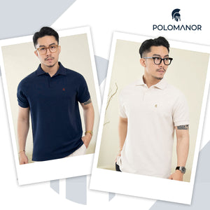 Áo Polo Nam Basic Diamond Polomanor Cotton Cvc Diamond Regular Fit