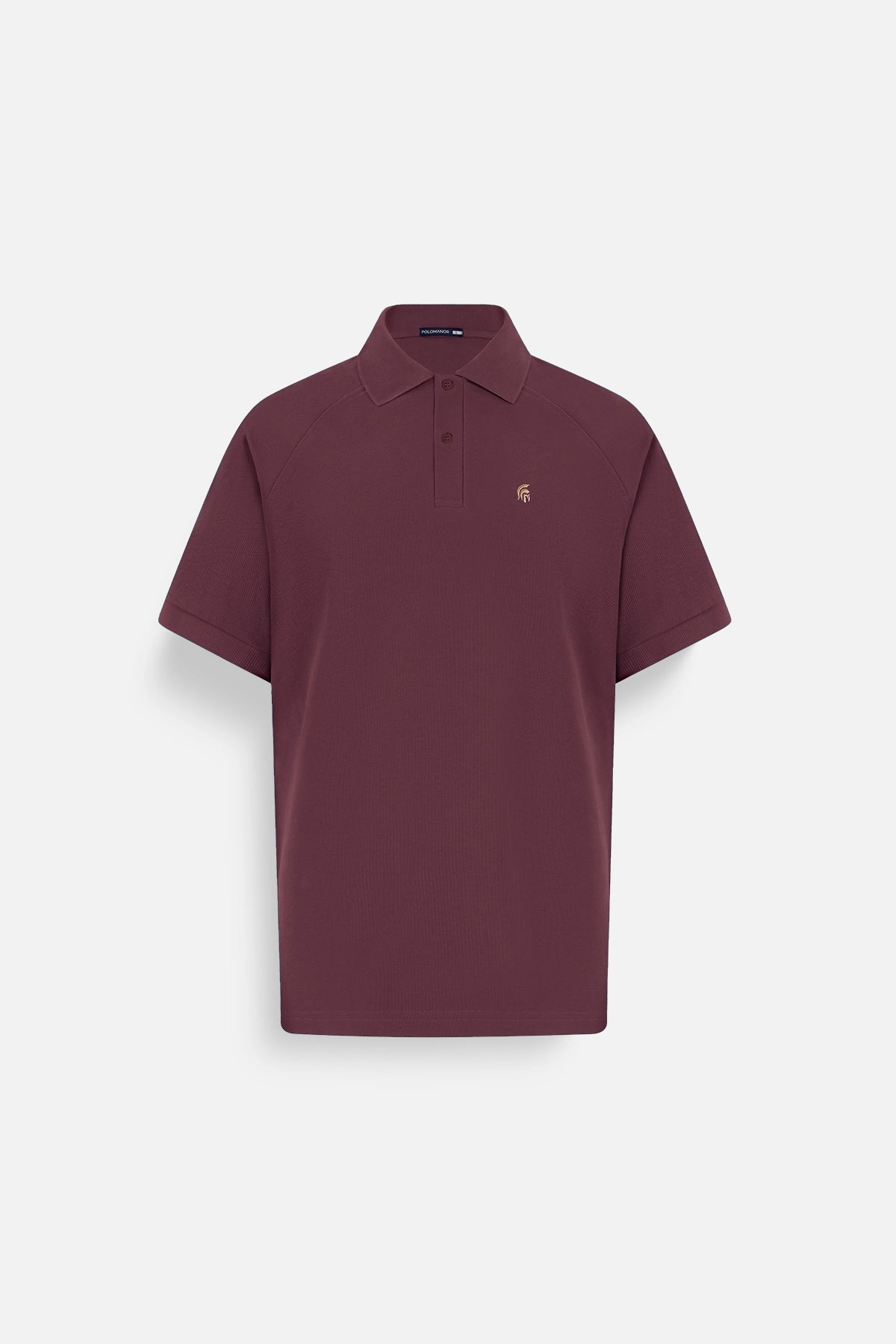 Áo Polo Nam Basic Diamond Polomanor  Màu Đỏ Cotton Cvc Diamond Regular Fit
