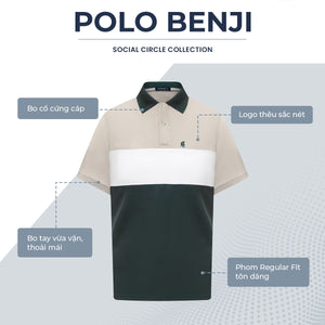 Áo Polo Nam Benji Polomanor Cotton Interlock Regular Fit