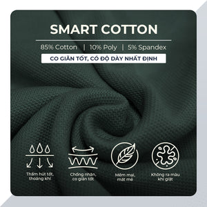 Chi Tiết Chất Vải Áo Polo Nam Benji Polomanor Cotton Interlock Regular Fit