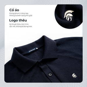 Chi Tiết Cổ Áo Polo Bijan Polomanor Cotton Interlock Regular Fit