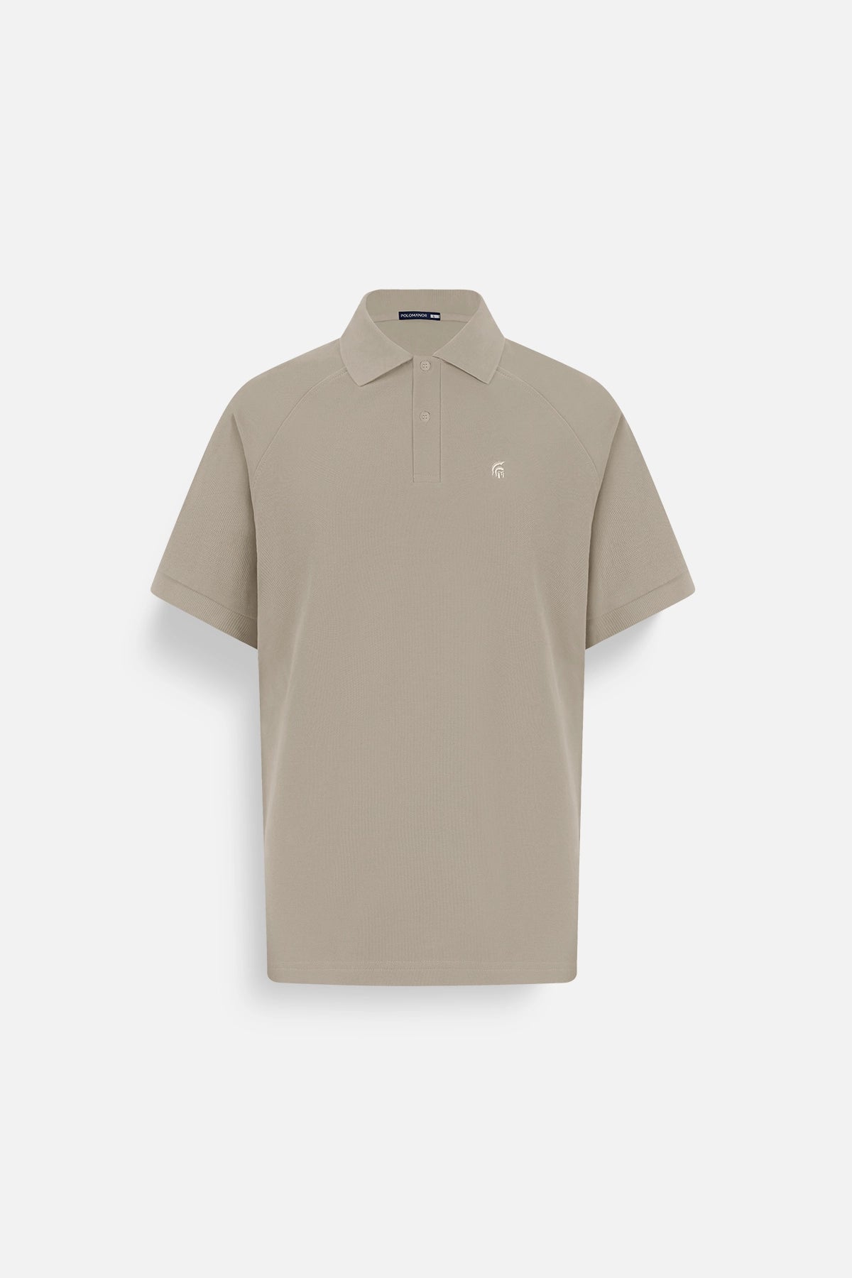Áo Polo Nam Basic Diamond Polomanor  Màu Cà Phê Cotton Cvc Diamond Regular Fit