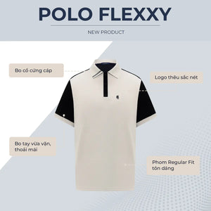 Áo Polo Nam Flexxy Polomanor Cotton Interlock Regular Fit