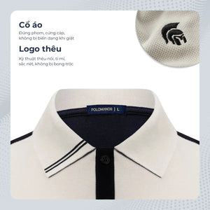 Chi Tiết Cổ Áo Polo Nam Flexxy Polomanor Cotton Interlock Regular Fit