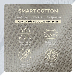 Chi Tiết Chất Vải Áo Polo Nam Flexxy Polomanor Cotton Interlock Regular Fit