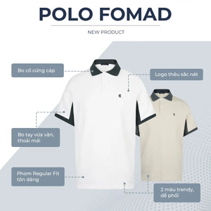 Áo Polo Nam Fomad Polomanor Cotton Interlock Regular Fit