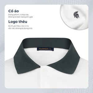 Chi Tiết Cổ Áo Polo Nam Fomad Polomanor Cotton Interlock Regular Fit