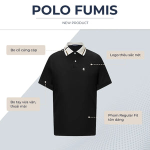 Áo Polo Nam Fumis Polomanor Cotton Interlock Regular Fit