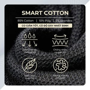 Chi Tiết Chất Vải Áo Polo Nam Fumis Polomanor Cotton Interlock Regular Fit