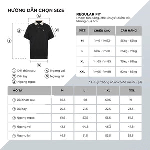 Áo Polo Nam Fumis Polomanor Cotton Interlock Regular Fit