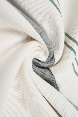 Chất vải Áo Polo Nam Gin Polomanor Cotton CVC Diamond Regular Fit