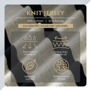 Chi Tiết Chất Vải Áo Polo Nam Kanis Polomanor Dệt Kim Regular Fit