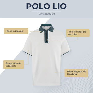 Áo Polo Nam Lio Polomanor Cotton Interlock Regular Fit