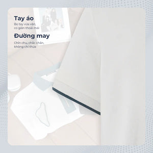 Chi Tiết Tay Áo Polo Nam Lio Polomanor Cotton Interlock Regular Fit