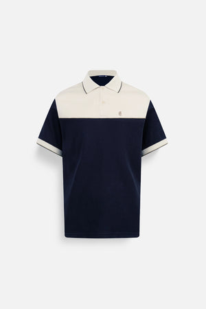Áo Polo Nam Loki Polomanor Màu Navy Cotton Interlock Regular Fit