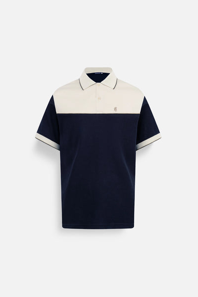 Áo Polo Nam Loki Polomanor Màu Navy Cotton Interlock Regular Fit