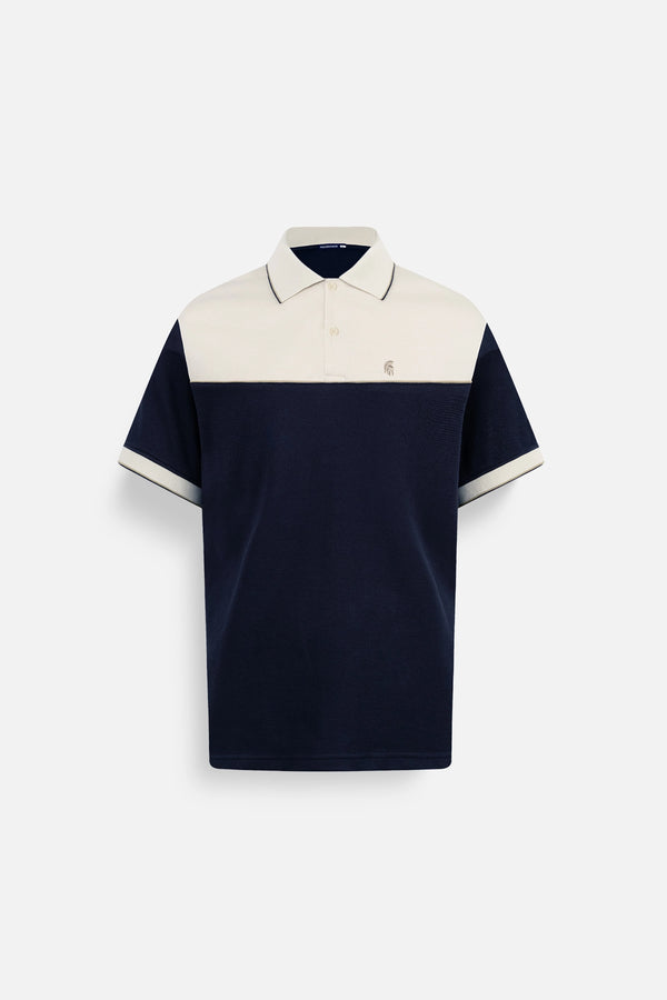 Áo Polo Nam Loki Polomanor Màu Navy Cotton Interlock Regular Fit