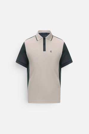 Áo Polo Nam Luca Polomanor Màu Be Cotton Interlock Regular Fit