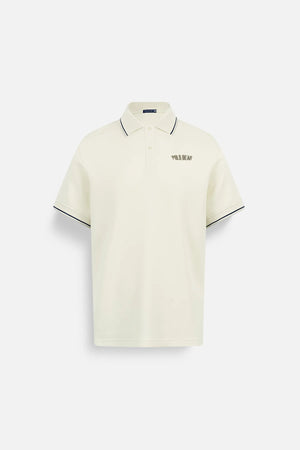 Áo Polo Nam Marco Polomanor Màu Kem Cotton Interlock Regular Fit