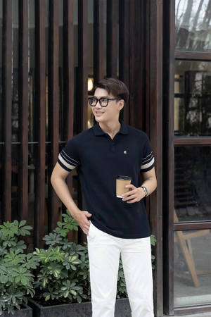 Chi Tiết Phối Đồ Áo Polo Nam Mora Polomanor Cotton Interlock Regular Fit