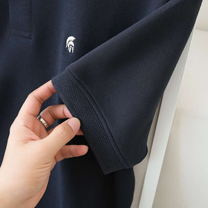 Chi Tiết Tay Áo Polo Nam Travis Polomanor Cotton Interlock Regular Fit