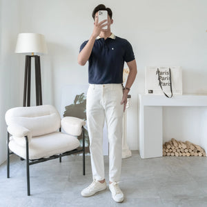 Chi Tiết Phối Đồ Áo Polo Nam Travis Polomanor Cotton Interlock Regular Fit