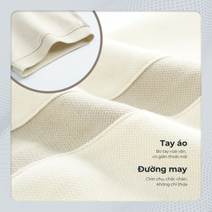 Chi Tiết Chất Vải Áo Polo Vini Polomanor Cotton Interlock Regular Fit