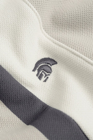 Áo Polo Nam Wick Polomanor Màu Be Cotton Interlock Regular Fit Chi Tiết Logo