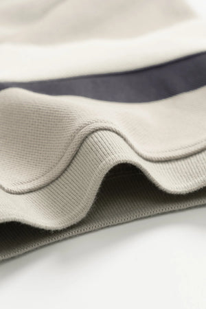 Áo Polo Nam Wick Polomanor Màu Be Cotton Interlock Regular Fit Chi Tiết Tay Áo