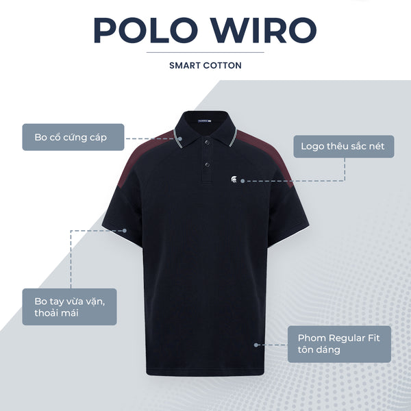 Áo Polo Wiro Polomanor Cotton Interlock Regular Fit