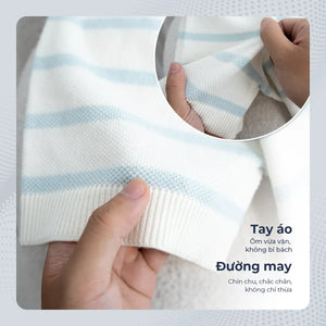 Chi Tiết Tay Áo Polo Nam Woolen Polomanor Dệt Kim Regular Fit