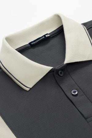 Áo Polo Nam Zion Polomanor Cotton Interlock Regular Fit Chi Tiết Cổ