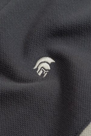 Áo Polo Nam Zion Polomanor Cotton Interlock Regular Fit Chi Tiết Logo