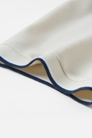 Chi Tiết Tay Áo Polo Sane Polomanor Màu Be Cotton Cvc Diamond Regular Fit