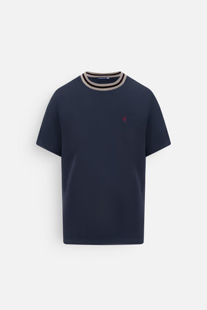 Áo Thun Nam Codin Polomanor Màu Navy Thun Cvc Regular Fit