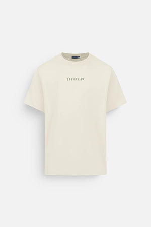 Áo Thun Nam Lio Polomanor Màu Kem Nhạt Cotton 2C Relax Fit