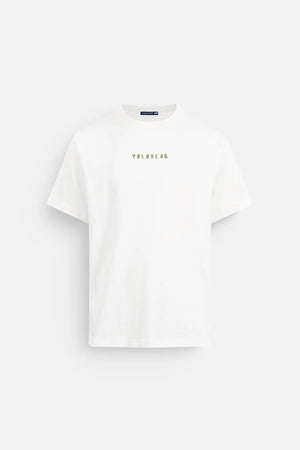 Áo Thun Nam Lio Polomanor Màu Trắng Cotton 2C Relax Fit