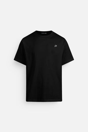 Áo Thun Nam Neo Polomanor Màu Đen Cotton 2C Relax Fit