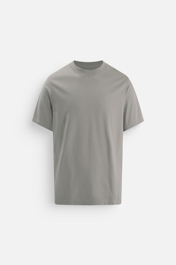 Áo Thun Nam Tshirt Basic Usa Polomanor Màu Rêu Nhật Thun Cotton Usa Regular Fit