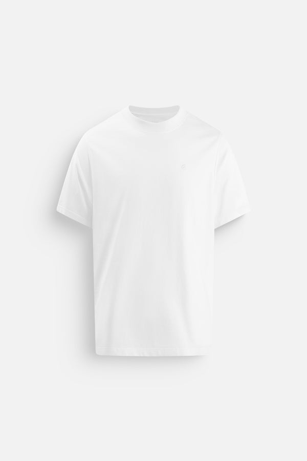 Áo Thun Nam Tshirt Basic Usa Polomanor Màu Trắng Thun Cotton Usa Regular Fit