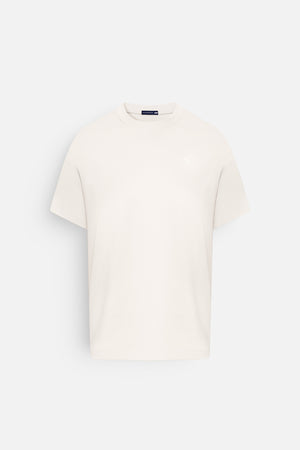 Áo Thun Nam T-Shirt Basic Polomanor Màu Be Thun Cvc Regular Fit