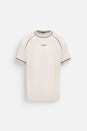 Áo Thun Typer Polomanor Màu Be Thun Cvc Regular Fit