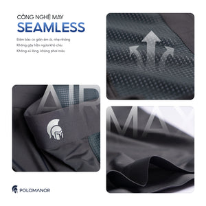 Quần lót Boxer Airmax Polomanor Công Nghệ SeamLess Lụa Băng Chi Tiết 5