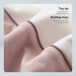 Chi Tiết Chất Vải Áo Polo Nam Alvin Polomanor Cotton Cvc Diamond Regular Fit