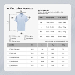 Áo Polo Nam Carrick Polomanor Cotton Interlock Regular Fit