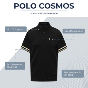 Áo Polo Nam Cosmos Polomanor Cotton Interlock Regular Fit