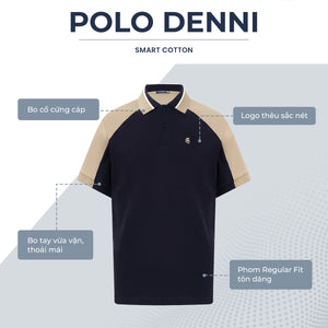 Áo Polo Nam Denni Polomanor Cotton Interlock Regular Fit