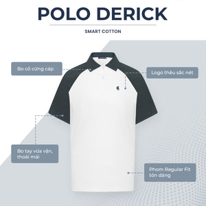 Áo Polo Nam Derick Polomanor Cotton Interlock Regular Fit